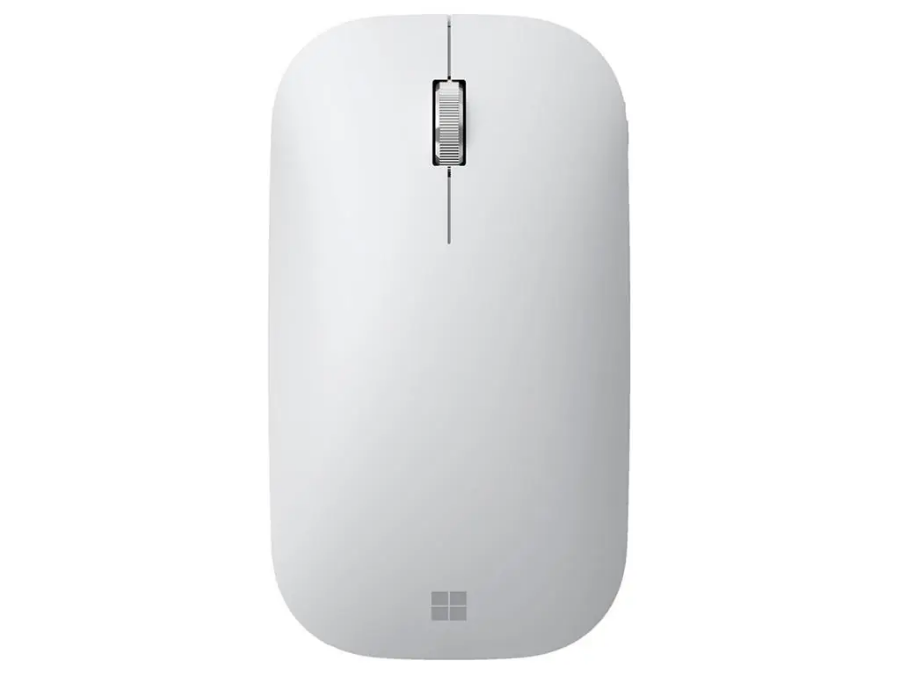 imagem de Mouse Microsoft sem Fio Bluetooth Modern Mobile 2.4ghz Branco - Ktf-00056