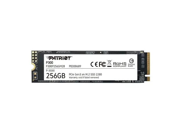 imagem de Ssd Patriot P300 Nvme 256gb M.2 2280 Pcie Gen 3 X4 Ssd - P300p256gm28