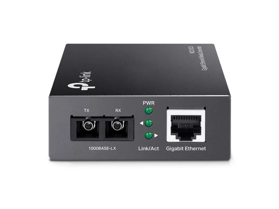 imagem de Conversor de Midia Tp-Link Mc210cs Wdm Gigabit × 10/100/1000 Mbps Porta Rj45- Tpn0134