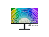 imagem de Monitor Samsung 27" S6 Led/Ips Qhd 75hz 5ms Hdmi Displayport Usb-C Vesa Ajuste Altura e Rotacao (Pivot) - Ls27a600uulxzd