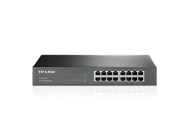imagem de Switch Tp-Link Tl-Sg1016d 16 Portas Gigabit 10/100/1000 Mbps - Mtp0018
