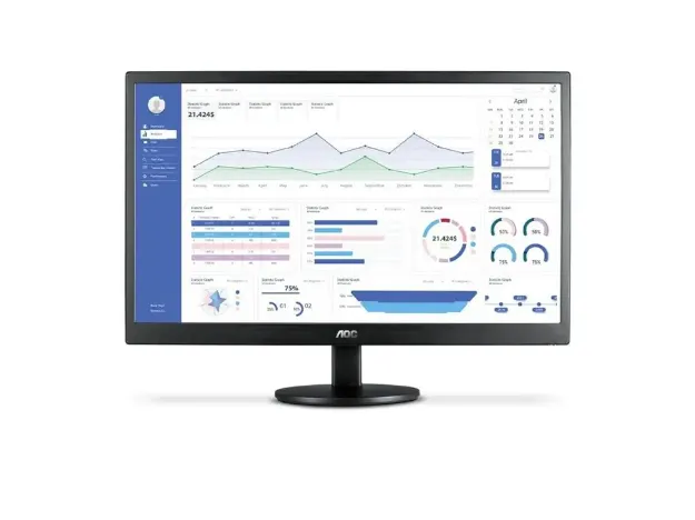 imagem de Monitor Aoc 18,5" Led Hd 60hz 5ms Hdmi Vga Widescreen Tn - E970swhnl