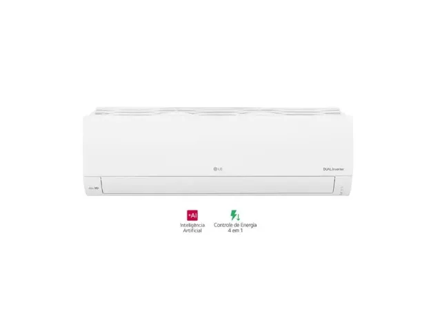 imagem de Ar Condicionado Split Lg Dual Inverter Compact +ai R-32 9.000 Btus Frio 220v - S3-Q09aaqal.Eb2gam1