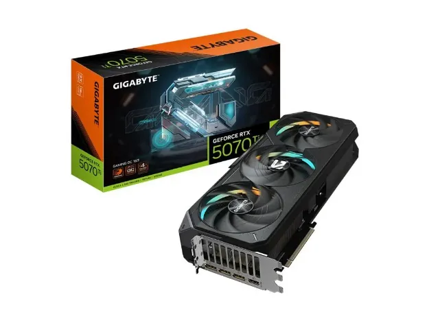 imagem de Placa de Video Gigabyte Geforce Rtx 5070 Ti Gaming Oc 16gb Gddr7 256 Bits - Gv-N507tgaming Oc-16gd