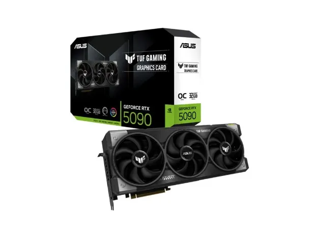 imagem de Placa de Video Asus Tuf Gaming Oc Geforce Rtx 5090 32gb Gddr7 512 Bits - Tuf-Rtx5090-O32g-Gaming