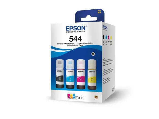 imagem de Kit 4 Garrafas de Tintas Epson 65ml - T544520-4p