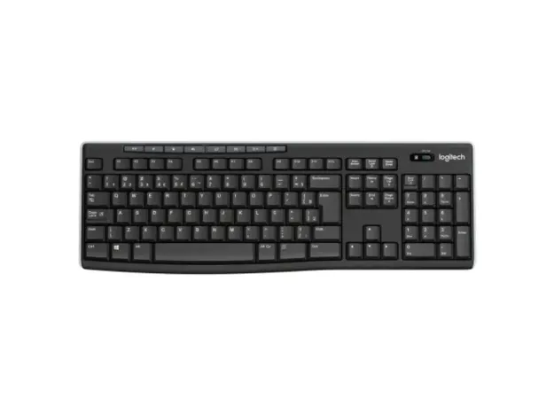 imagem de Teclado sem Fio K270 Preto/Prata Logitech - 920-004427
