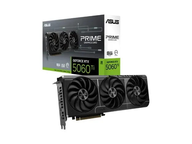 imagem de Placa de Video Asus Prime Geforce Rtx 5060 Ti 8gb Gddr7 128 Bits - Prime-Rtx5060ti-8g
