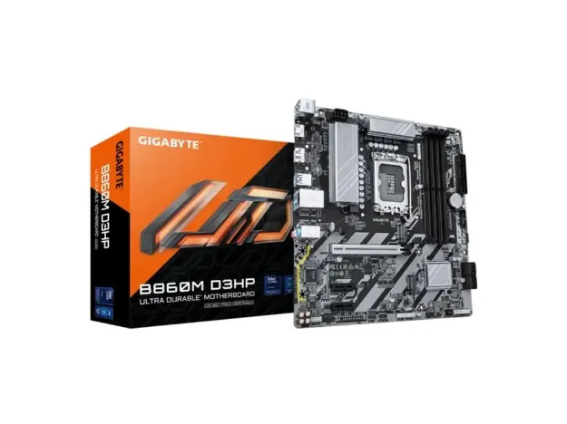 imagem de Placa Mãe Gigabyte Intel Lga (1851) Ddr5 Micro Atx - B860m D3hp