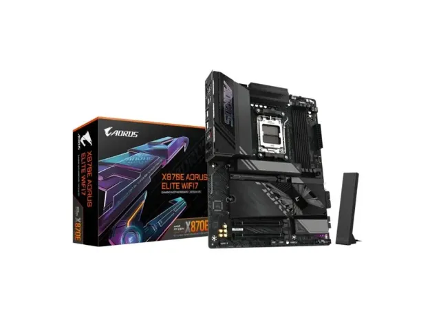 imagem de Placa Mae Gigabyte Amd (Am5) Ddr5 Atx - X870e Aorus Elite Wifi7