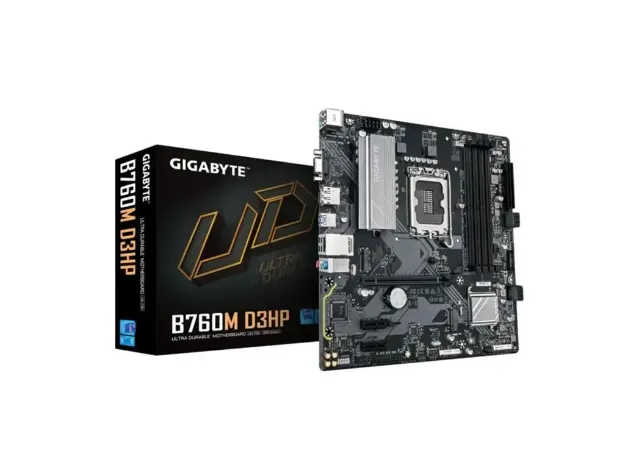imagem de Placa Mae Gigabyte Intel Lga (1700) Ddr5 Micro Atx - B760m D3hp