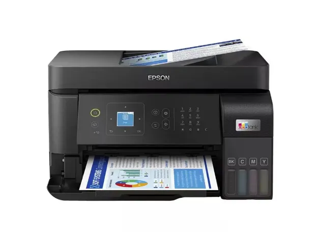 imagem de Impressora Epson Multifuncional Tanque de Tinta Colorida Wifi Bivolt - L5590