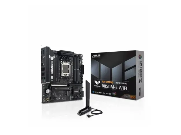 imagem de Placa Mae Asus Amd (Am5) Ddr5 Micro Atx - Tuf Gaming B850m-E Wifi