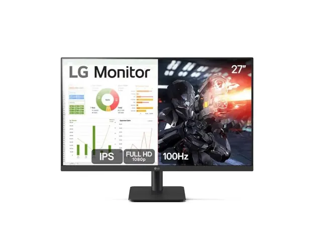 imagem de Monitor Lg Gamer 27" Led/Ips Fhd 100hz 5ms Hdmi Vesa - 27ms500-Bawzm
