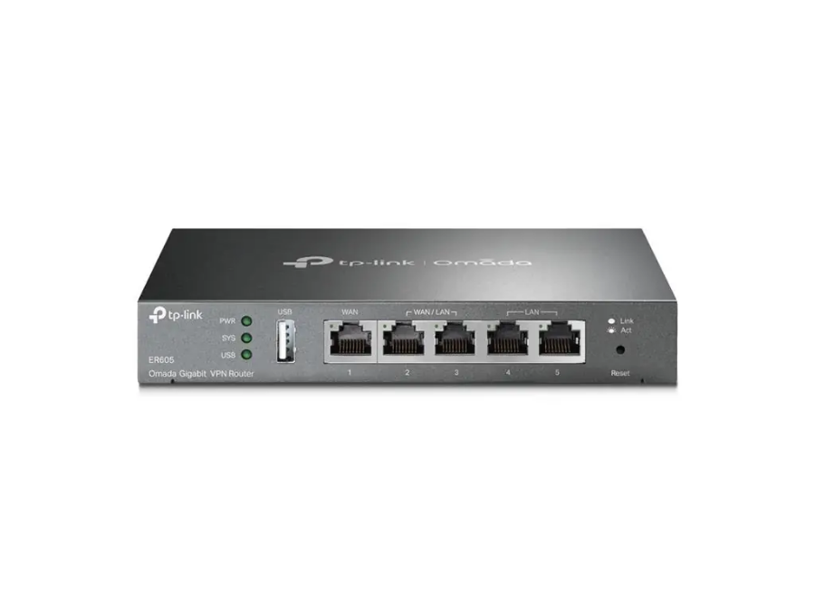 imagem de Roteador Tp-Link Er605 V1 Omada Vpn Wirelles Gigabit Safestream - Tpn0252