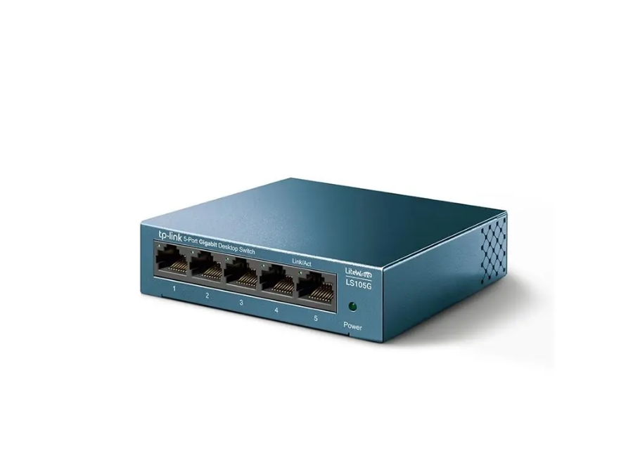 imagem de Switch Tp-Link Ls105g(Un) Gigabit de Mesa de 5 Portas 10/100/1000mbps - Tpn0213