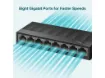 imagem de Switch de Mesa Tp-Link Ls1008g 8 Portas Gigabit 10/100/1000mbps - Mtp0021