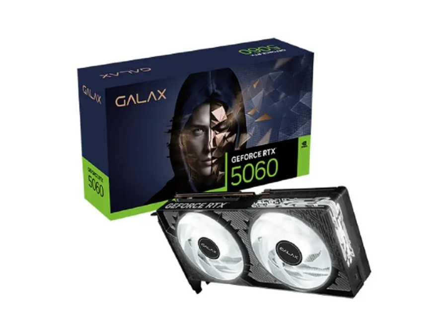 imagem de Placa de Video Galax Geforce Rtx 5060 1-Click Oc 8gb Gddr7 128 Bits - 56nsn8mddcoc