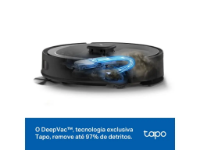 imagem de Robo Aspirador de Po e Mop Tp-Link com Esvaziamento Automatico e 5300pa de Succao Inteligente - Rv30 Max Plus - Tpn0499