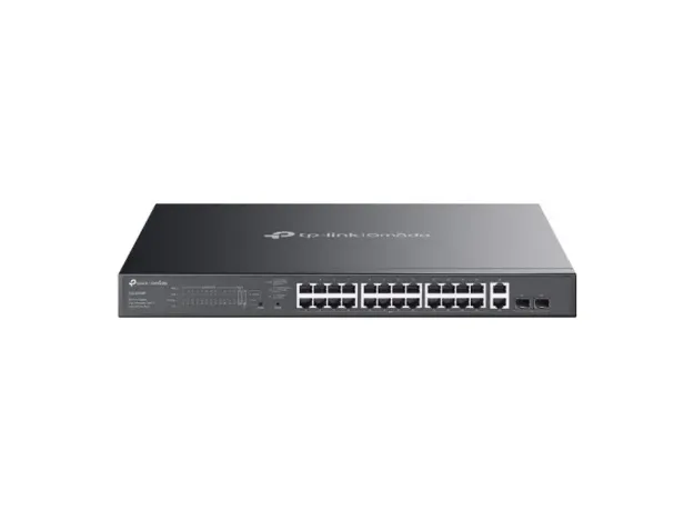 imagem de Switch Tp-Link Gerenciavel Omada Gigabit de 28 Portas com 24 Portas Poe+ Tpn0602