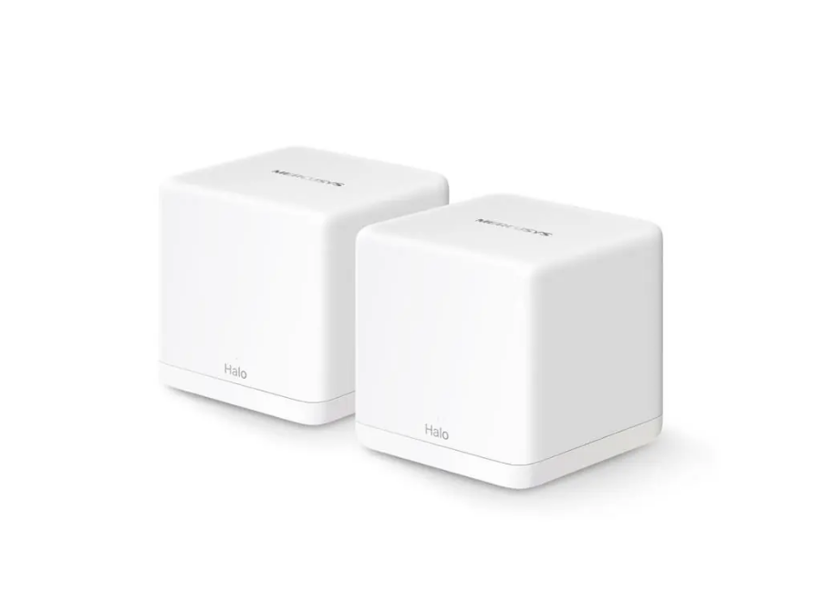 imagem de Kit 2 Pecas Sistema Mesh Ax1500 Wifi 6 Casa Completa Halo H60x - Mcs0051