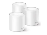 imagem de Kit 3 Roteadores Tp-Link Mesh Wi-Fi 6 Gigabit Dual Band Ax1500 Deco X10 - Mtp0043