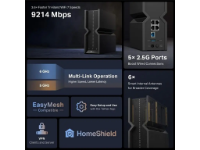 imagem de Roteador Tp-Link Archer Be550 Wi-Fi 7 Tri-Band Be9300 Gigabit - Tpn0465