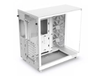 imagem de Gabinete Gamer Nzxt H6 Flow Branco Rgb Lateral de Vidro Atx/Micro-Atx/Mini-Itx - Cc-H61fw-R1