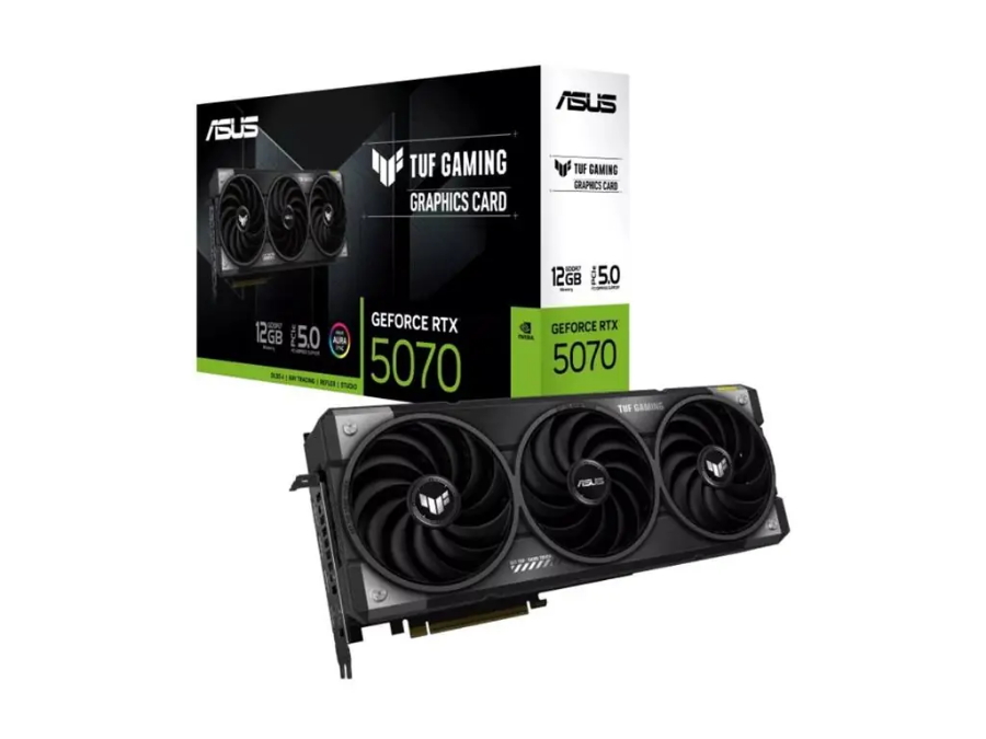 imagem de Placa de Video Asus Tuf Gaming Geforce Rtx 5070 Gaming 12gb Gddr7 192 Bits - Tuf-Rtx5070-12g-Gaming
