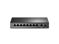 imagem de Switch de Mesa Tp-Link Tl-Sf1009p(Un) Fast Ethernet 9 Portas (8 Portas Poe+ ) 10/100mbps - Tpn0245