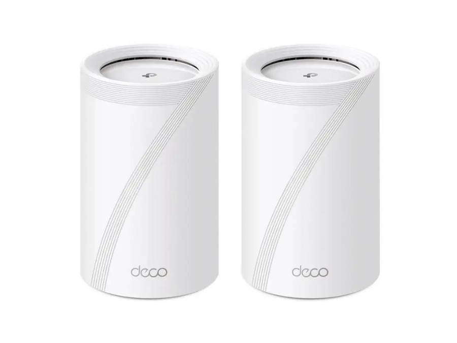 imagem de Kit 2 Roteadores Mesh Wi-Fi 7 2.5g Tri-Band Be11000 Deco Be65(2-Pack) - Tpn0467