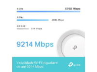 imagem de Kit 2 Roteadores Mesh Wi-Fi 7 2.5g Tri-Band Be11000 Deco Be65(2-Pack) - Tpn0467