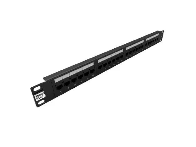 imagem de Patch Panel Sohoplus Cat6 T568a/B 24 Portas - 35050439