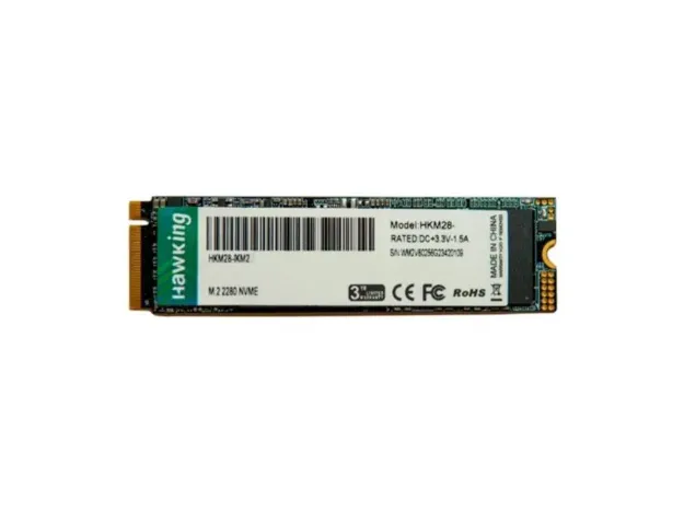 imagem de Nvme Ssd Pcie 3.0 512gb Hawking Leitura 2500mbs Escrita 1800mbs - Hkm28-512gb