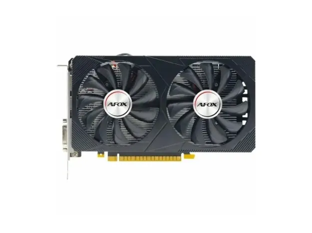 imagem de Placa de Video Afox Geforce Gtx 1050 Ti Atx Dual Fan 4gb Gddr5 128 Bits - Af1050ti-4096d5h5-V8