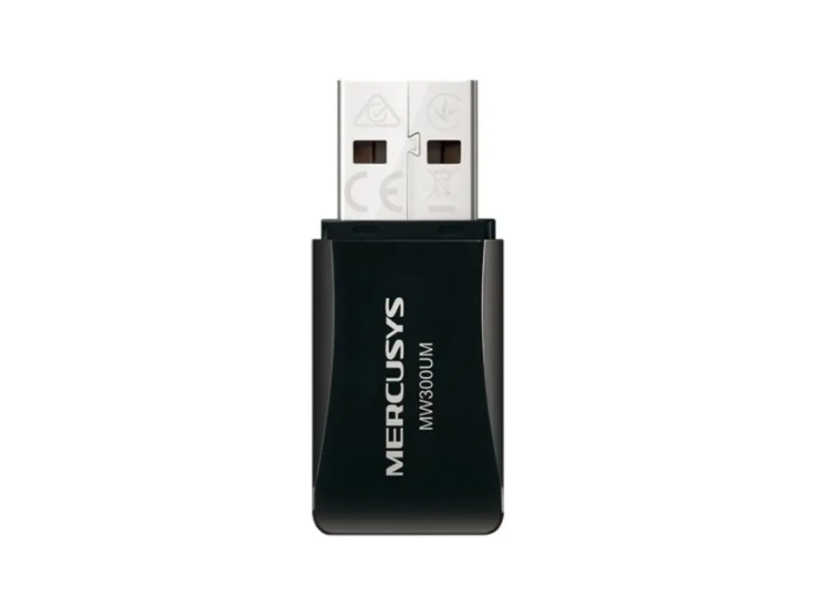 imagem de Adaptador Mercusys Mw300um Wireless Usb N 300mbps - Mcs0007