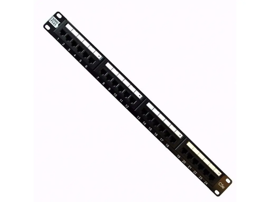 imagem de Patch Panel Sohoplus Cat5e T568a/B 24 Portas - 35050438