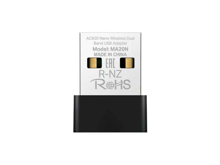 imagem de Adaptador Usb Wi-Fi Bluetoth Nano Ac650 - Ma20nb
