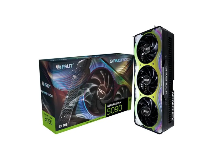 imagem de Placa de Video Palit Geforce Rtx 5090 Gamerock 32gb Gddr7 512 Bits - Ne75090019r5-Gb2020g