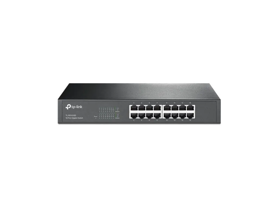imagem de Switch Tp-Link Tl-Sg1016d 16 Portas Gigabit 10/100/1000 Mbps - Mtp0018