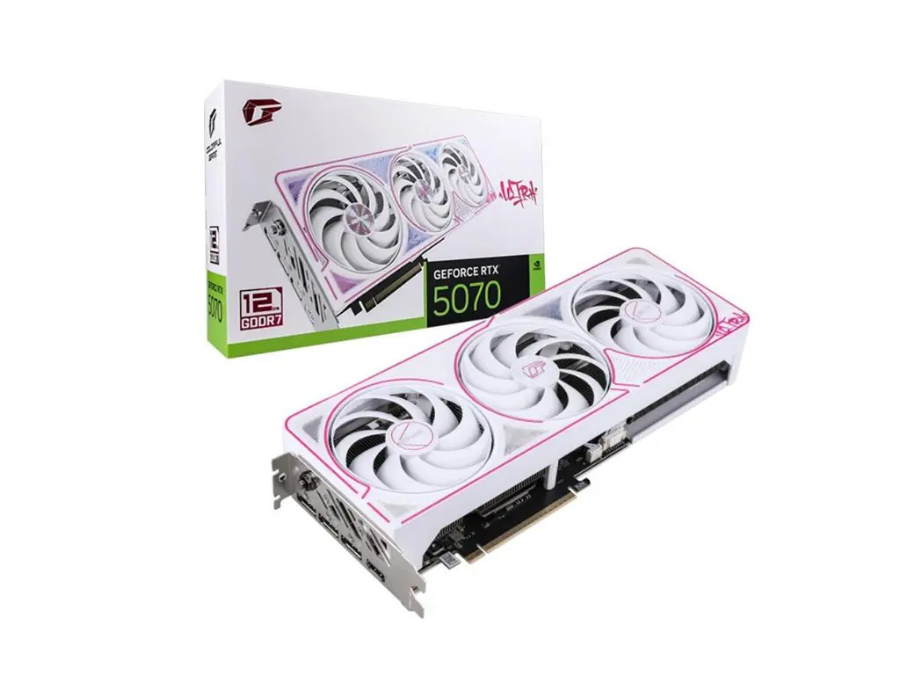 imagem de Placa de Video Colorful Igame Geforce Rtx 5070 Ultra W Oc 12gb-V - 212326127809