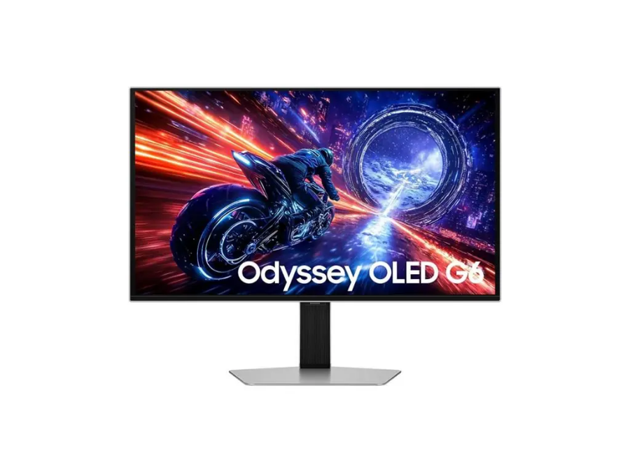 imagem de Monitor Samsung Gamer 27" Odyssey Oled G6 Qhd 500hz 0,03ms Ajuste Altura e Rotação Hdmi Dp Usb - Ls27fg602slxzd