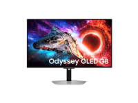 imagem de Monitor Samsung Gamer 32" Odyssey Oeld 4k G8 240hz 0,03ms Ajuste Altura e Rotação Hdmi Dp Usb - Ls32hg802slxzd